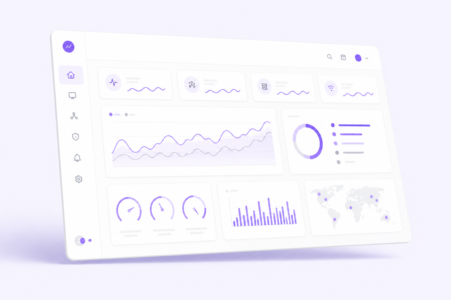 Network monitoring dashboard tracking latency, throughput and error rates during a DDoS mitigation event